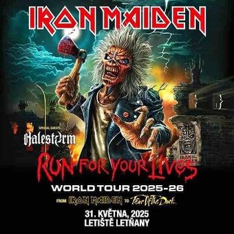 Iron Maiden 31.5. Praha