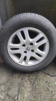 ALU kola +letní pneumatiky Peugeot 307 2007
