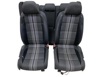 Sedačky kostkovaná látka VW Golf 6 kombi r.v. 2013