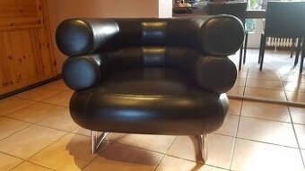 Eileen Gray Classicon Bibendum kůže černá - 1