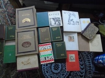 Knihy - Němcová, Rais, Erben, Drda, Jirásek, atd.