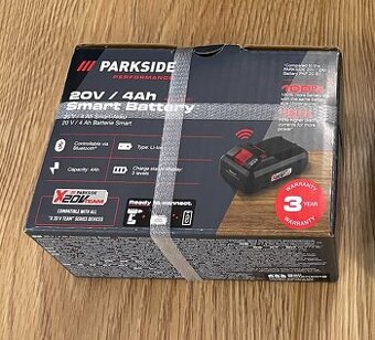 Parkside - Smart akumulátor 4 Ah PAPS 204 B1 - Novy + Zaruka