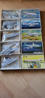 Dubena 1/250 krasny set letadel.