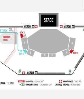 2x IRON MAIDEN 31.5. VIP BOX