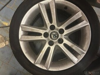 ŠKODA ROOMSTER orig. alu kola 205/45 R16, pneu letní DUNLOP