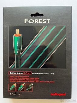 Audioquest Forest digital audio coax 1,5 m - 1