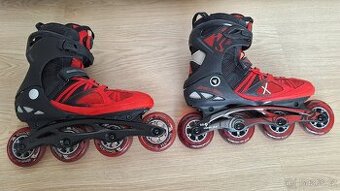 Kolečkové brusle K2 V02 90 Boa M,vel.45