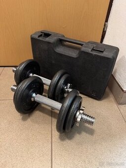 Nakladači činky 2 x 10kg