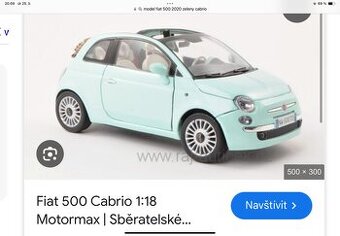 Koupím Fiat 1:18