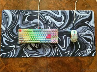 Herní RETRO set Xtrfy – klávesnice K4, myš M42, podložka
