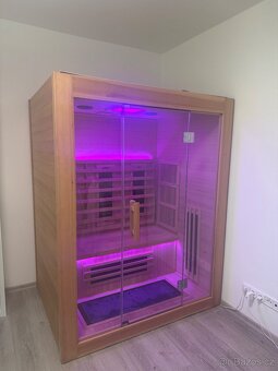 Infrasauna ProWell V3 RedGlass s RLT filtrem
