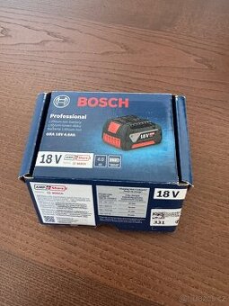 Prodej nové baterie BOSCH Professional 18V / 4.0Ah