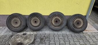 Zimni kola R16 5x108 205/55 vzorek 7-8 mm