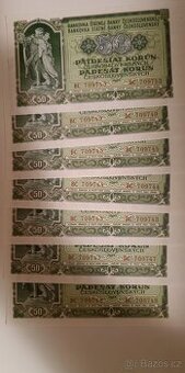 50 Korun 1953 UNC