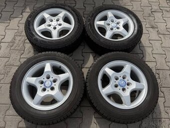 4x al kola 5x112 16 + pneu zimní 205/65 R16C