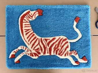 Koberec funky Zebra (handmade)