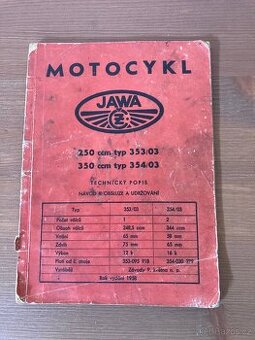 Návod k obsluze Jawa 250/350