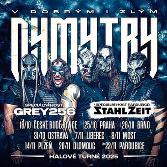 Dymytry Ostrava 31.10 2 lístky na stání