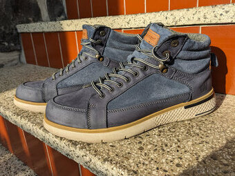 Pánské kožené kotníkové boty Weinbrenner vel. 42