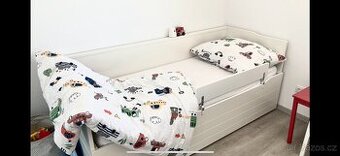 Rozkladaci postel ikea hemnes 80x200