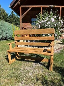 🌲🪑 Zahradní lavička – ruční výroba 🛠️✨