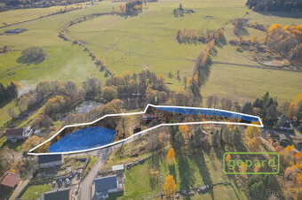 🐟 Na prodej: Rybník Škeblička s pozemky – Dlouhá Lomnice