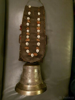 Nádherný kravský zvon s řemínkem na krk, Joseph Dengg Jenbac