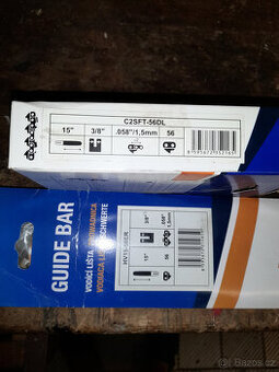 Lišta motorová pila