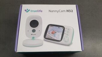 Dětská video chůvička TrueLife NannyCam H32 + držák