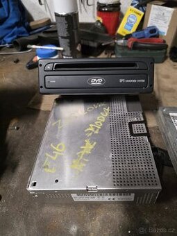 bmw e46 radio, zesilovač, cd měnič, atd...