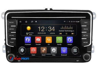 2 din autoradio 9" Android