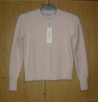 Baby růžový dámský svetřík / pulovr Calvin Klein