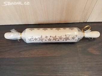 Vánoční dřevěný váleček