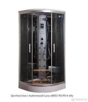 Zcela nový sprchový box s hydromasáží Y8853 LUCY