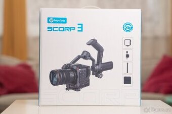 Gimbal Scorp 3 v bundle balení, staří 4 měsíce se zárukou