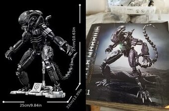 Stavebnice: Vetřelec (Alien) 1000 dílku