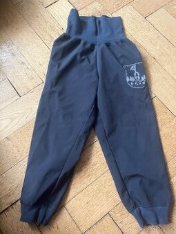 Softshellové kalhoty nezateplené 98/104 Unuo