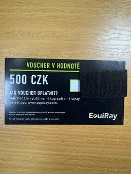Voucher na nákup světelné vesty v hodnotě 500kč