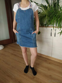 Nová riflová sukně s laclem Tommy Hilfinger