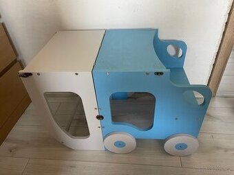 Učící věž a stoleček 2v1