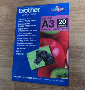 Brother A3 fotopapír premium BP71GA3