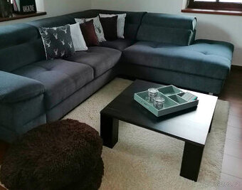 konferenční stůl, dub masiv 73x73 cm