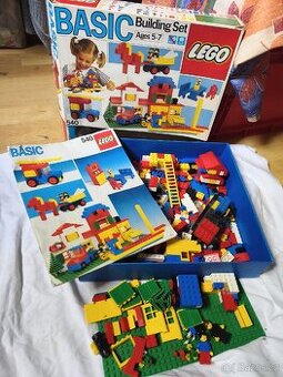 Retro Lego 540 Basic (r. 1985) s krabicí a návodem