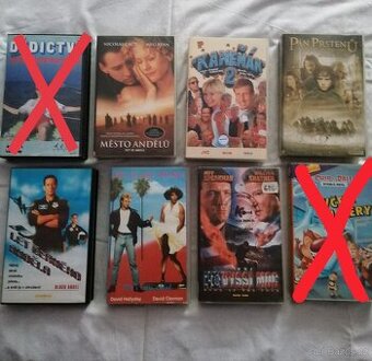 PRODÁM VHS KAZETY