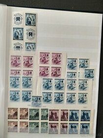 Velká sbírka poštovních známek Protektorátu 