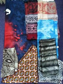 šátek / šála - více druhů