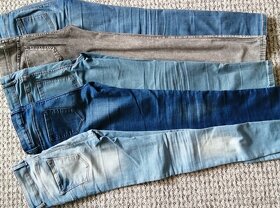 5 x džíny 12-14 let