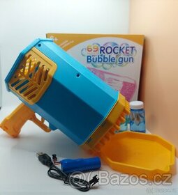 Výrobník bublin Bazooka Bubble Machine nepoužité.