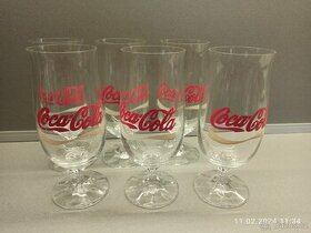 Sklenice Coca cola