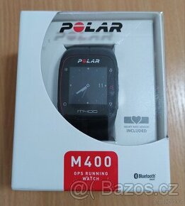 Sportovní hodinky Polar M 400 GPS + hrudní pás bluetooth